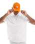 The North Face Half Dome logo baseball cap in orange