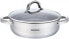 Фото #1 товара Klausberg Flat Pot with Lid in Many Sizes Induction Stainless Steel (4.5L)