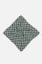 100% SILK CHECK BANDANA