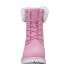 Фото #3 товара Lugz Clove Fur WCLOVFD-6556 Womens Pink Nubuck Ankle & Booties Boots 6.5