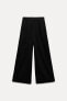 ZW COLLECTION DARTED ANKLE-LENGTH TROUSERS