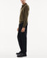 Фото #4 товара Men's 100% Merino Wool Long- Sleeved Polo Shirt
