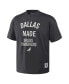 Фото #3 товара Men's NBA x Anthracite Dallas Mavericks Heavyweight Oversized T-shirt