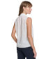 Фото #2 товара Women's Scarf-Overlay Sleeveless Top