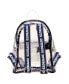 Men's and Women's Dallas Cowboys Clear Mini Backpack - фото #4