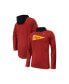 Big Boys Cardinal USC Trojans Sideline Performance Long Sleeve Hoodie T-shirt