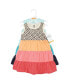 ფოტო #2 პროდუქტის Baby Girls Cotton Dresses, Leopard Coral Mint