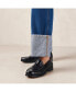 Фото #2 товара Women's Rivet Leather Loafers