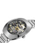 ფოტო #3 პროდუქტის Unisex Swiss Automatic DiaStar Skeleton Stainless Steel Bracelet Watch 38mm