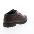 Фото #8 товара Lugz Savoy Slip Resistant Mens Brown Wide Oxfords & Lace Ups Casual Shoes