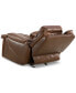 Фото #16 товара Hansley 39" Zero Gravity Leather Power Recliner, Created for Macy's