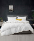 Фото #1 товара 500 Thread Count Cotton Fabric All Season Classic Stripped White Goose Down Fiber Comforter, Full/Queen