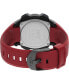 Фото #4 товара UFC Men's Quartz Core Resin Red Shock Watch, 45mm