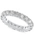 Фото #1 товара Кольцо Macy's Diamond Eternity Band in 14k Gold