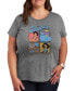ფოტო #1 პროდუქტის Trendy Plus Size Graphic T-shirt