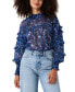 ფოტო #1 პროდუქტის Women's Anifrida Arica Pleat-Sleeve Top