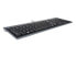 Фото #5 товара Kensington Advance Fit™ Full-Size Slim Keyboard - Full-size (100%) - Wired - USB - QWERTZ - Black