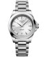 ფოტო #1 პროდუქტის Women's Swiss Automatic Conquest Stainless Steel Bracelet Watch 34mm