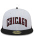 Головной убор New Era мужской черный Chicago Bulls 2022/23 City Edition Официальная 59FIFTY Fitted Hat Черный, 7 - фото #3