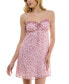 Фото #1 товара Платье женское BCX с летним цветочным принтом и легким шифоном