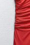 Фото #9 товара Платье миди с воланами ZARA