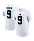 Фото #1 товара Men's Bryce Young White Carolina Panthers 2023 NFL Draft First Round Pick Player Name and Number T-shirt