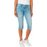 PEPE JEANS Gen Crop 3/4 NB8 denim shorts