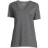 Фото #6 товара Women's Tall Relaxed Supima Cotton T-Shirt