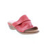 Фото #2 товара Miz Mooz Callan P63004 Womens Red Leather Slip On Heeled Sandals Shoes 9.5