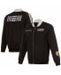 Фото #1 товара Men's Black Memphis Grizzlies 2023/24 City Edition Nylon Full-Zip Bomber Jacket