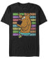 Фото #1 товара Men's Scooby Doo Stacked Roh Short Sleeve T-shirt