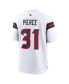 Men's Dameon Pierce White Houston Texans Game Jersey