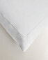 (400 thread count) sateen pillowcase with trim