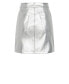 ფოტო #3 პროდუქტის Plus Size Kendall Faux Leather Skirt