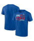 ფოტო #1 პროდუქტის Men's Royal Buffalo Bills 2023 AFC East Division Champions Conquer T-shirt