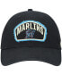 Фото #3 товара Men's '47 Black Miami Marlins Cledus MVP Trucker Snapback Hat