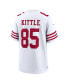 ფოტო #4 პროდუქტის Men's George Kittle White San Francisco 49ers Player Game Jersey