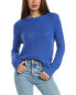 Hannah Rose Honeycomb Knit Cashmere-Blend Sweater Women's