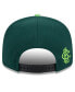 Фото #2 товара Men's Green/Black San Diego Padres Sour Apple Big League Chew Flavor Pack 9FIFTY Snapback Hat