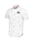 Фото #2 товара Men's White Kansas City Chiefs Nova Wave Flocktail Button-Up Shirt