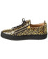 Giuseppe Zanotti May London Leather Sneaker Men's Gold 40