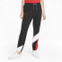 Фото #1 товара Puma As Drawstring Track Pants Womens Black Casual Athletic Bottoms 532873-01