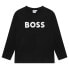 BOSS J25P25 long sleeve T-shirt Черный, 4 года - фото #1