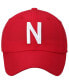 Фото #3 товара Men's Scarlet Nebraska Huskers Staple Adjustable Hat