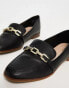 ALDO Kyah flat shoes with trim in black