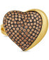 Фото #2 товара Кольцо Le Vian Chocolate Heart