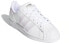 adidas originals Superstar 防滑轻便透气 低帮 板鞋 女款 淡紫白 / Кроссовки Adidas originals Superstar FV3374