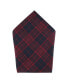 Men's Kincade Red Blackwatch Plaid Silk Pocket Square