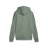 Фото #2 товара Puma Essentials Tape Full Zip Hoodie Womens Green Casual Outerwear 67599744