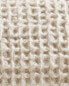 Faded waffle-knit linen and cotton bath towel